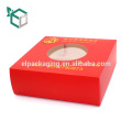 Impresión en color Pantone de alta calidad con experiencia en la impresión de logotipos plegables caja de rosca simple
